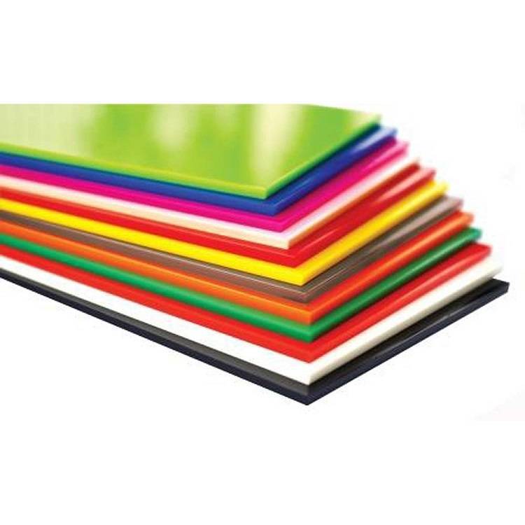 Bảng màu đa dạng của gỗ acrylic