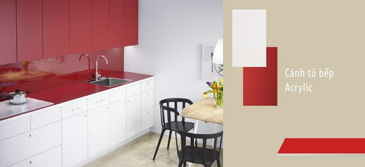Cánh acrylic không đường line tại ALD Việt Nam