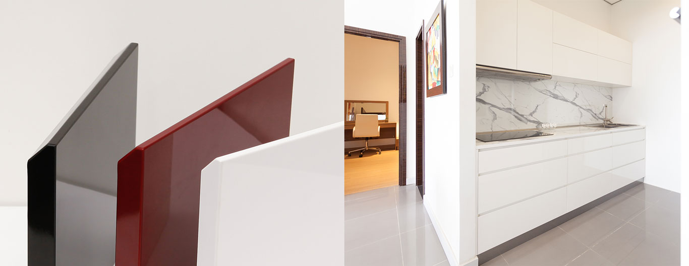 Cánh acrylic không đường line