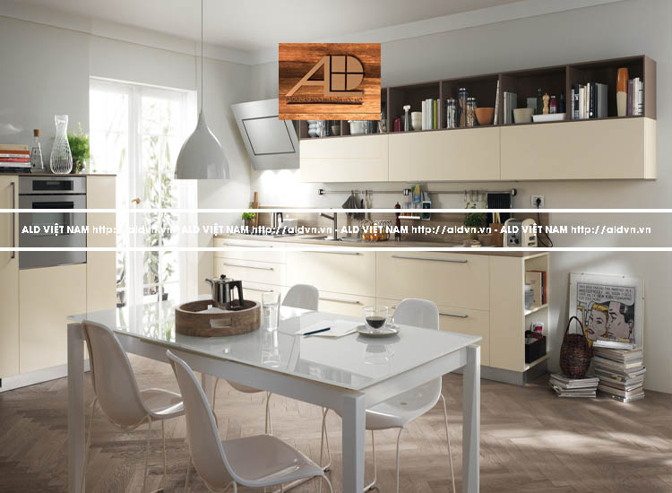 Sản phẩm nội thất cánh acrylic không đường line ALD Việt Nam
