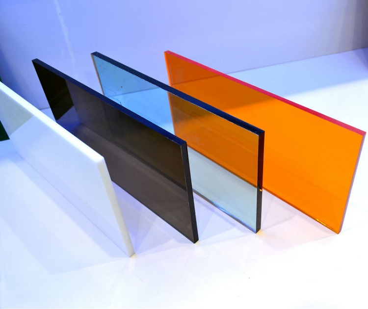 Tấm vật liệu Acrylic đa dạng về màu sắc