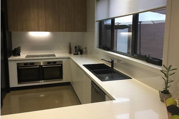 Mẫu thiết kế tủ bếp tận dụng tối đa không gian