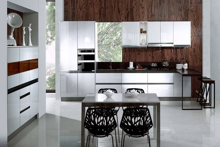 Tủ bếp Acrylic thân thiện với môi trường