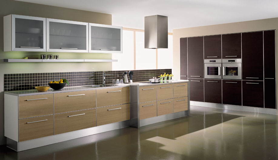 Tủ bếp laminate hiện đại và sang trọng
