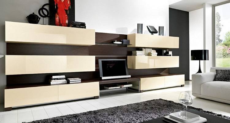 Tủ trang trí phòng khách theo xu hướng hiện đại, được nhiều khách hàng ưu tiên sử dụng